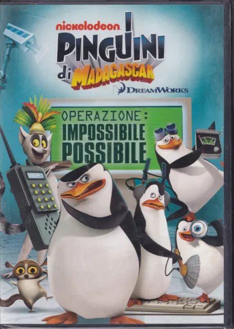 I PINGUINI DI MADAGASCAR Operazione Impossibile ..Dvd :: SIGILLATO :: DREAMWORKS