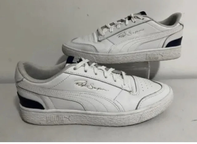 puma mens ralph sampson low tonal trainers black gum