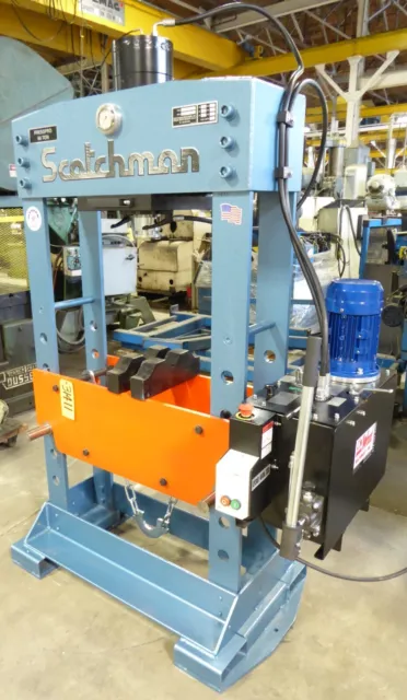 66 Ton Scotchman H-Frame Hydraulic Press PressPro 66, Elect., 15" Stroke, New