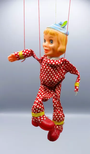 Marionette à Fils - Clown - 1970/1980's