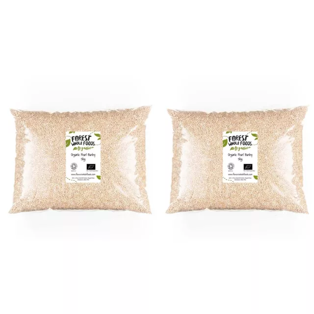 Organic Pearl Barley 10kg - Forest Whole Foods