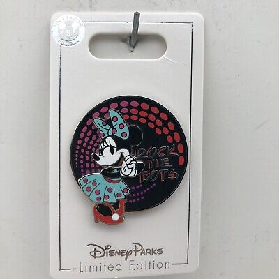 Disney Parks Minnie Mouse Rock the Dots 2021 LE 2000 Trading Pin