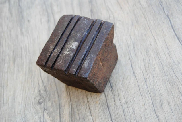 Vtg square head iron anvil jeweler silversmith blacksmith heavy tool handforged