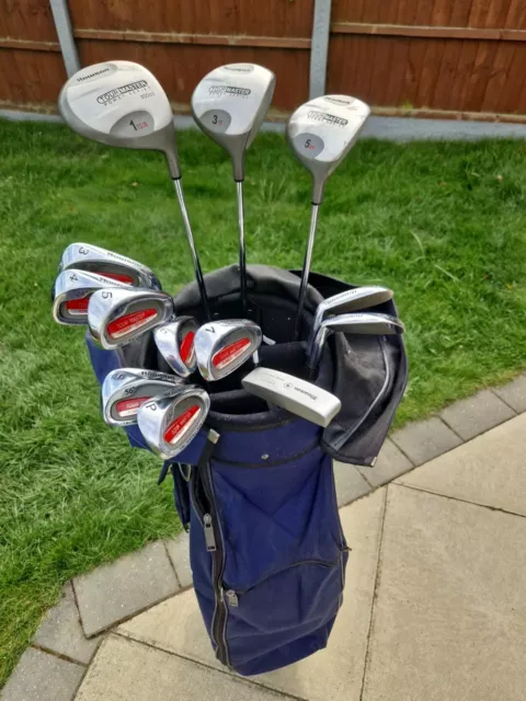 Full Set R/H Howson Tour Master Power Series Golf Clubs And Bag Fantastic Cond