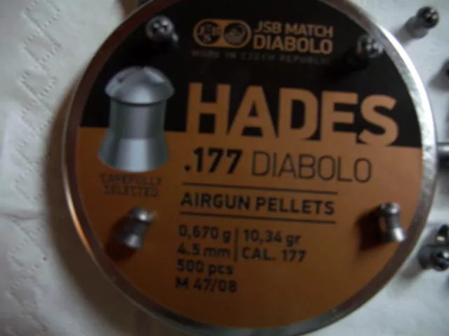 40 Diabolos JSB Hades - 4,5 mm