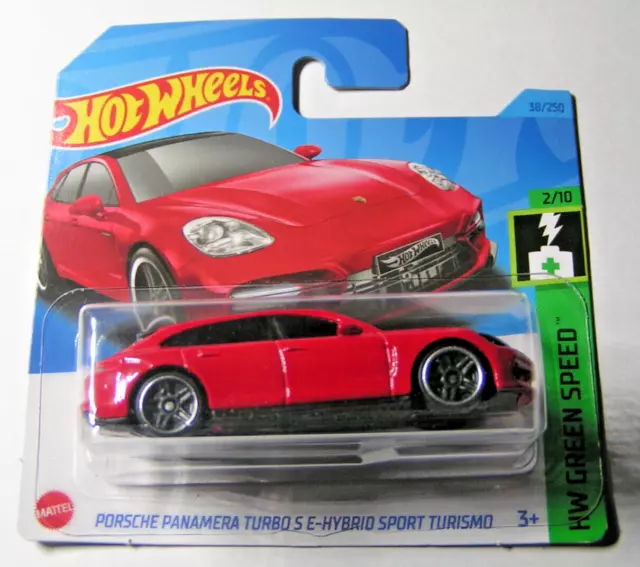 Hot Wheels 2023 - Porsche Panamera Turbo Sport Turismo - Hw Verde Speed - HKH55