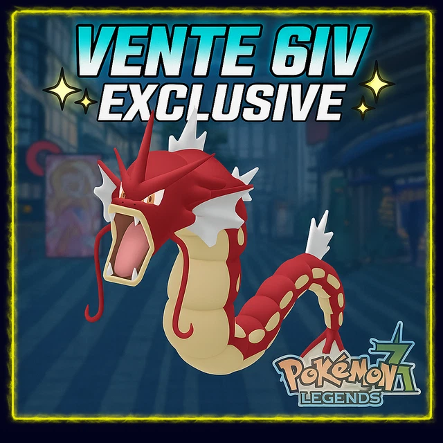 Carte Pokémon Gyarados Shiny 6IV - Pour Pokémon Légendes : Arceus Sur Nintendo Switch