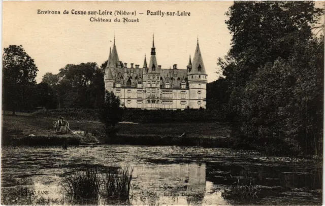 CPA AK Env. de COSNE-sur-LOIRE - POUILLY-sur-LOIRE - Chateau (456602)
