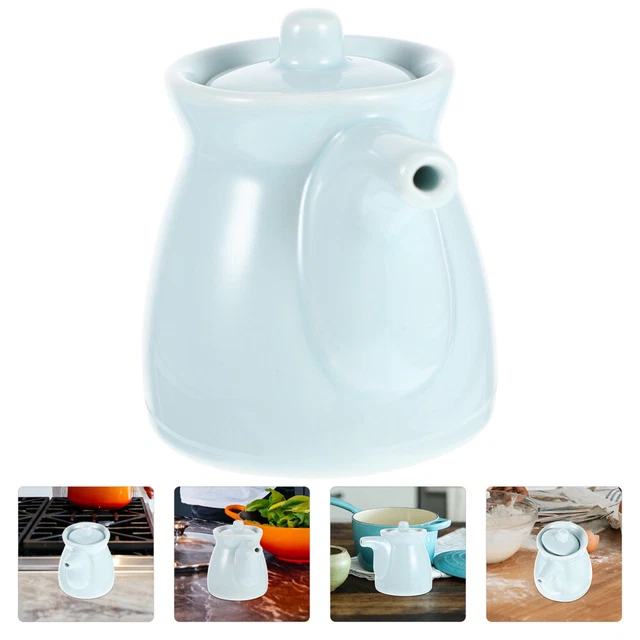 Botella de vinagre de cocina frasco pequeño de vinagre botella de salsa de soja olla de aceite para el hogar