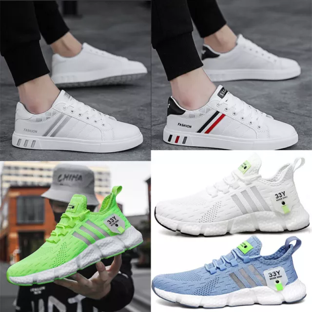 Mens Womens Trainers Casual Sports Athletic Running Shoes Sneakers UK Size