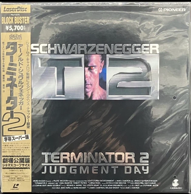 Laserdisc LD - Terminator 2 / Judgment Day - Japan W/Obi - PILF-1375 New