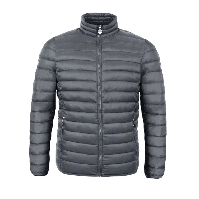 Piumino 100 grammi Uomo Giubbotto Leggero Giubbino slim fit Giacca Blu Verde 8