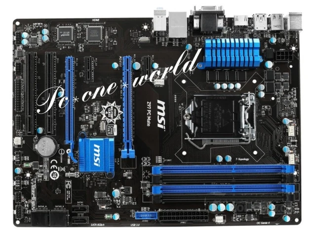 Msi Z97 Pc H97 Pc Mate Motherboard CARTE MÈRE MSI Z97 PC Mate LGA