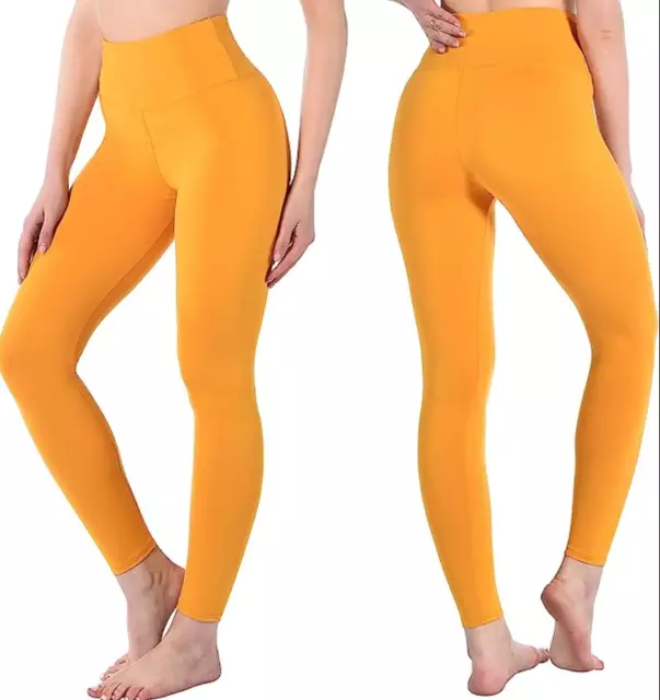 SINOPHANT HIGH WAISTED Leggings for Women, Buttery Soft Elastic Opaque Tummy  Con £13.99 - PicClick UK