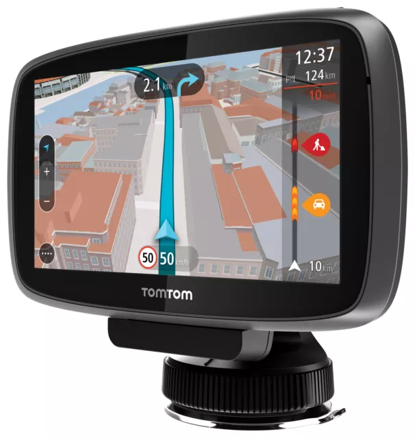 TomTom GO 600 Navigationssystem XXXL Free liftime Maps HD Traffic via Smartphone