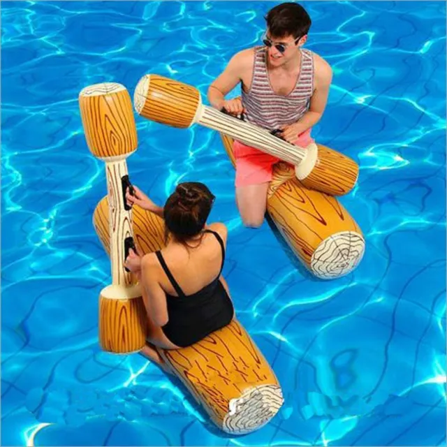 LONEEDY 2 Pcs Set Inflatable Floating Row Toys, Adult Children Pool Party Water