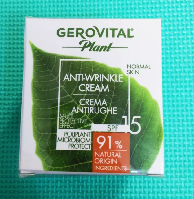 New Gerovital Plant crema antiarrugas multi protección piel normal