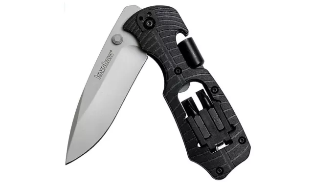 Kershaw Select Fire 1920 Black Folding Knife w/ Multi Tool