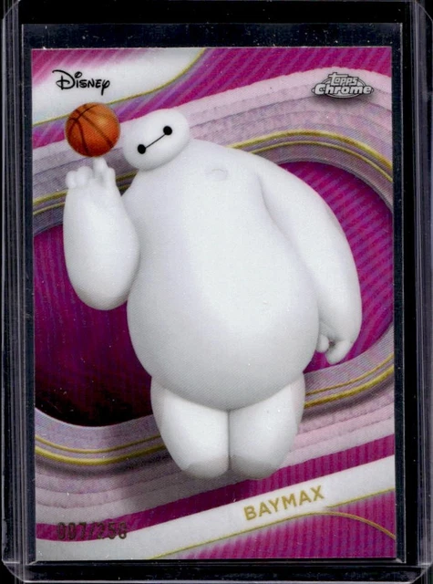 その他 Topps Chrome Disney100 PSA10 BAYMAX pink 2025 TOPPS CHROME Disney Baymax Pink Refractor #/250 $1.39