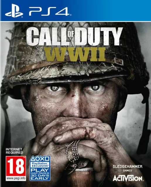 Call of Duty Zweiter Weltkrieg COD Weltkrieg 2 PS4 & PS5 UNBERÜHRTE 1. Klasse KOSTENLOSER Versand