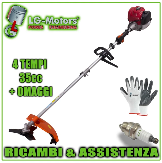 Rasaerba A Scoppio Motore 52cc LG Motors - Ricambio Universale Per Decespugliatori E Tosaerba Motore Decespugliatore 52cc - Foto 2