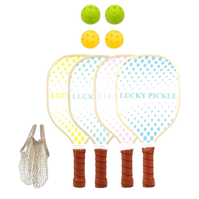 Lot 2 Raquettes Pickleball Légères + 2 Balles + Serviettes + Sac - Équipement Complet USAPA Approuvé Pour Homme Et Femme
