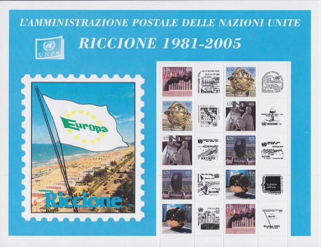 UN Vereinte Nationen New York 977/981 postfr.Kleinbogen Grußmarken 2005 -24202