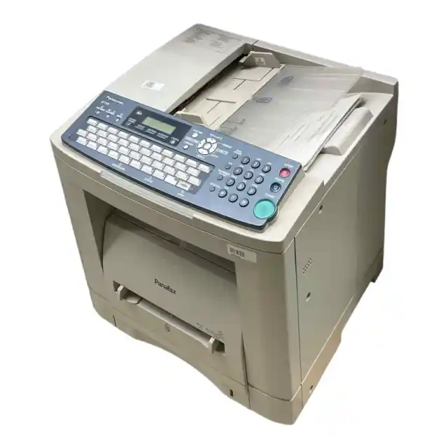 Panasonic UF-7100 FAX & Laserdrucker mit 250 Blatt PF ADF-Einzug bis 100 Blatt