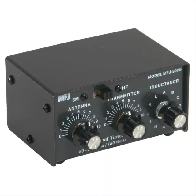 MFJ-902B - Travel Tuner - 6-80M, 150 W