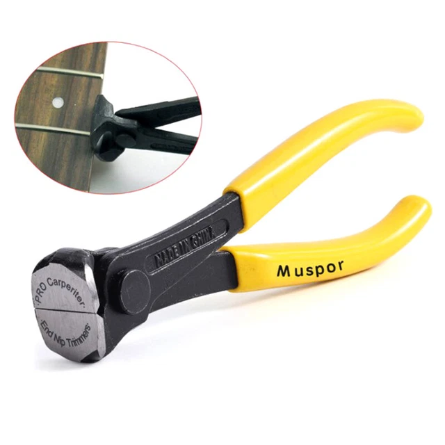 6" Guitar Fret End Cutter Tool Pliers String Scissors Guitar Fret Wire Cu,s1e