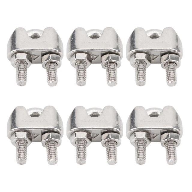 Morsetto tipo U morsetto morsetto in acciaio inox morsetto staffa M4 mandrino filo per