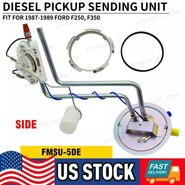 For 1987-1989 Ford F250 F350 7.3L Diesel Pickup Sending Unit for Side Tank ONLY