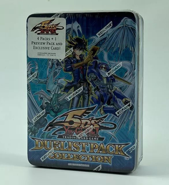 Yu-Gi-Oh Cards - 2009 Mini Collectors Tin - ( 5 x 5D's DUELIST PACKS & 1 HOLO )