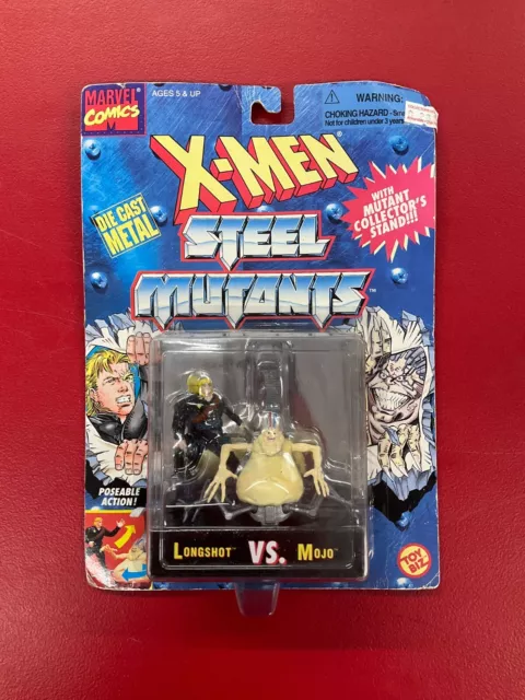 Marvel Comics 1994 X-Men Steel Mutants Longshot vs. Mojo Action Figure