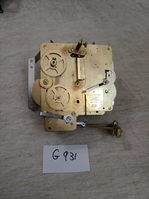 Franz Hermle Westminster Chime Wall Clock Movement 341-020