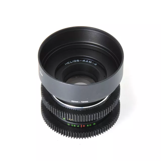 Helios-44M-4 58mm F2 Cine Mod Lens w/ Anamorphic Bokeh! Your Mount Adapted! 3