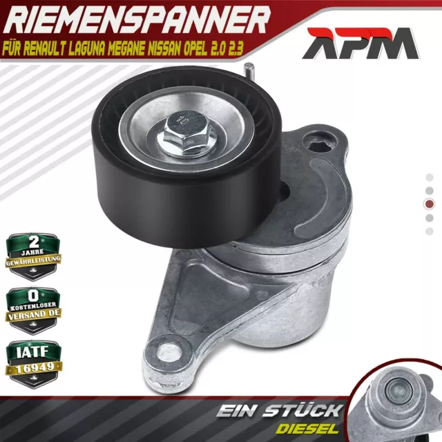Tendeur pour Renault Laguna 2 Megane 2 Nissan NV400 Opel Movano B 2.0L 2.3L