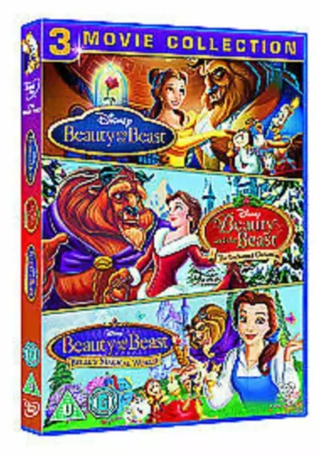 Beauty and the Beast: 3 Movie Collection DVD Family (2011) Paige O'Hara