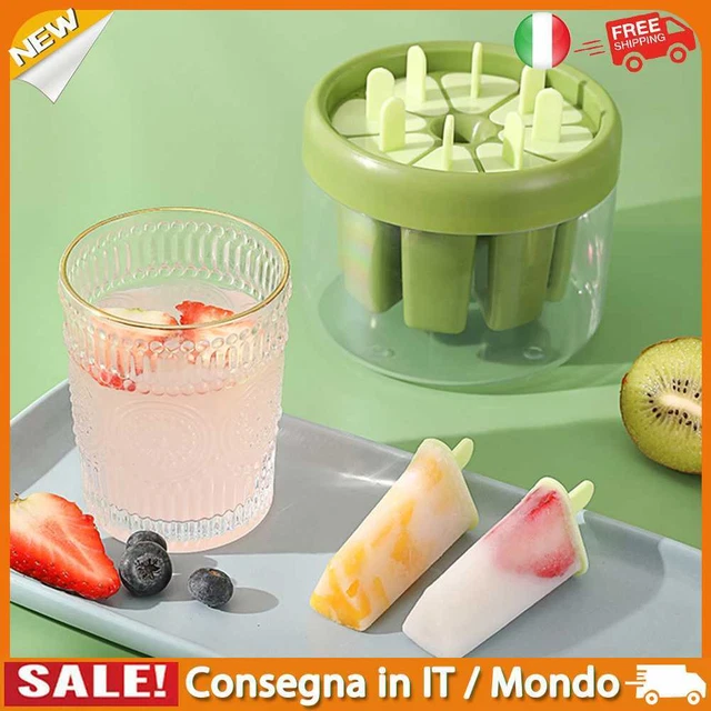 IT Plastic Ice Box Dustproof DIY Ice Cream Maker Kitchen Accessories (Green)
