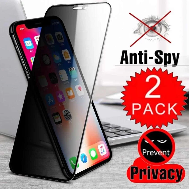 2 PELLICOLA privacy A SCELTA vetro o ceramica PER APPLE IPHONE X 11 12 13 14