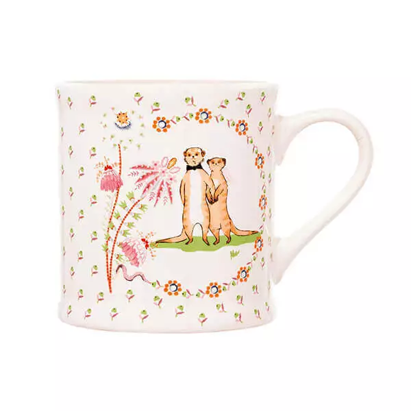 Cath Kidston Meerkats Wedding Mollie Mug