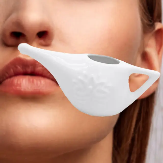 Neti Pot 180 ml Irrigateur Nasal pour Élimine la Poussière Lavage du Nez