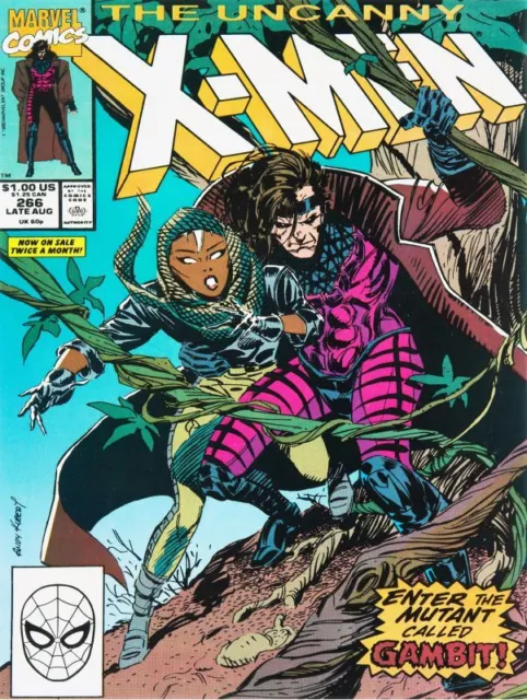 The Uncanny X-Men #266 NEW METAL SIGN: 1st Appearance of Gambit