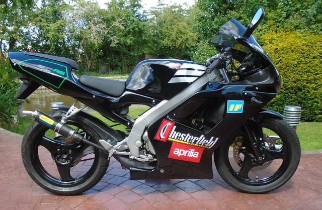 APRILIA RS 50 Chesterfield 1998 Max Biaggi motorcycle learner