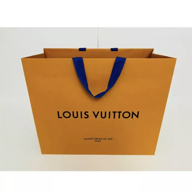 Authentic LOUIS VUITTON Paper Shopping Bag 5 1/2” by 4 1/2”