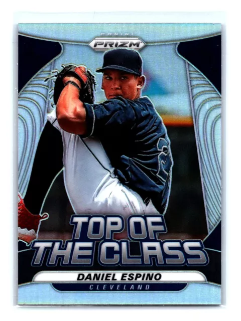 Daniel Espino 2020 Panini Prizm #TOC-24 Top of The Class Silver Prizm