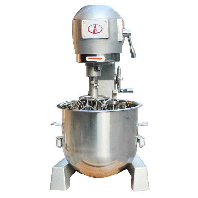 Commercial Dough Food Mixer Pizza Bakery Three Speed 20L Multifunction Stand Mix