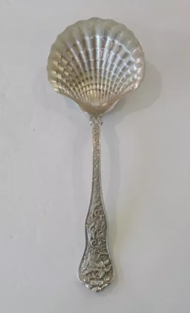 REPRODUCTION Tiffany Olympian Sterling Silver Clam Shell Berry Spoon, Venus