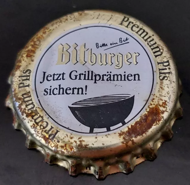 Alter Motiv Kronkorken Bitburger Jetzt Grillprämien Rheinland-Pfalz Deutschland