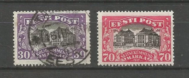 Estland Estonia 1924 Mi 55 gest 56 MH* Reval Tallinn